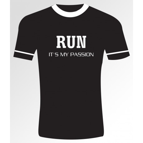 35 Run in my passion T- shirt