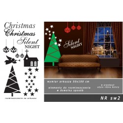 Naklejka świąteczna sw1