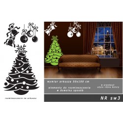 Naklejka świąteczna sw2