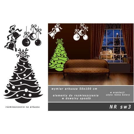 Naklejka świąteczna sw2