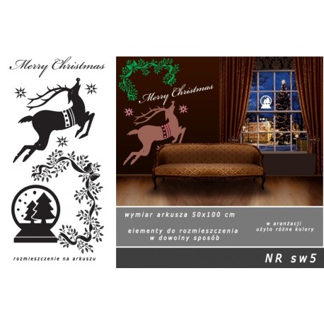 Naklejka świąteczna sw5
