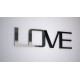LOVE - napis 3 d na ścianę 