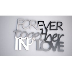 All you need is Love - napis 3 d na ścianę 