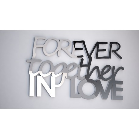 All you need is Love - napis 3 d na ścianę 