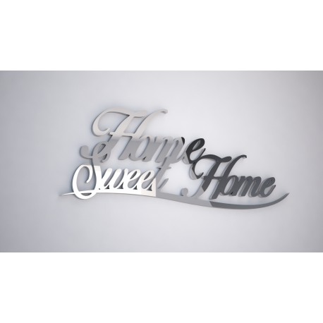 Happy girls are the prettiest girls - napis 3 d na ścianę 