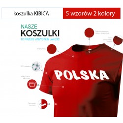 KOSZULKA KIBICA POLSKA 