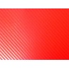 Folia samochodowa CARBON czerwony (1370mm -szer. rolki)